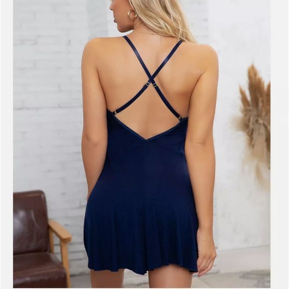 Women Sexy Lingerie Lace Nightwear Underwear Ladies Dress Babydoll Sleepwear - Picture 4 of 5